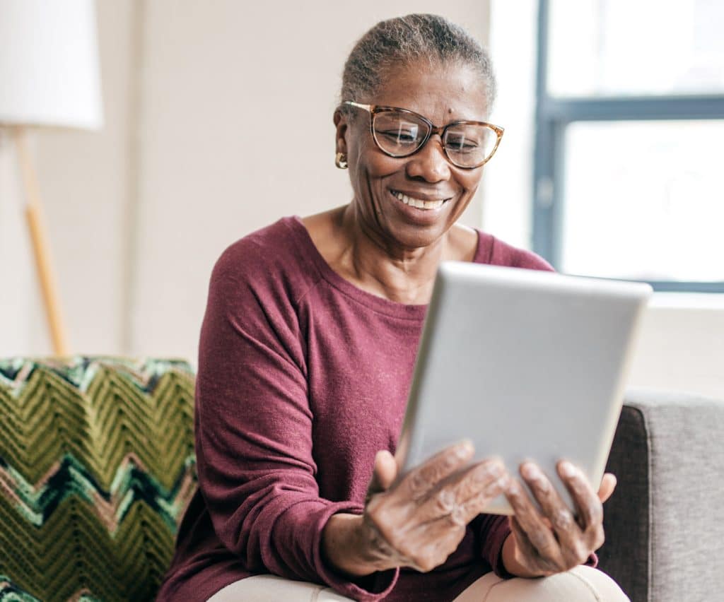 Woman on Online Doctor Appointment