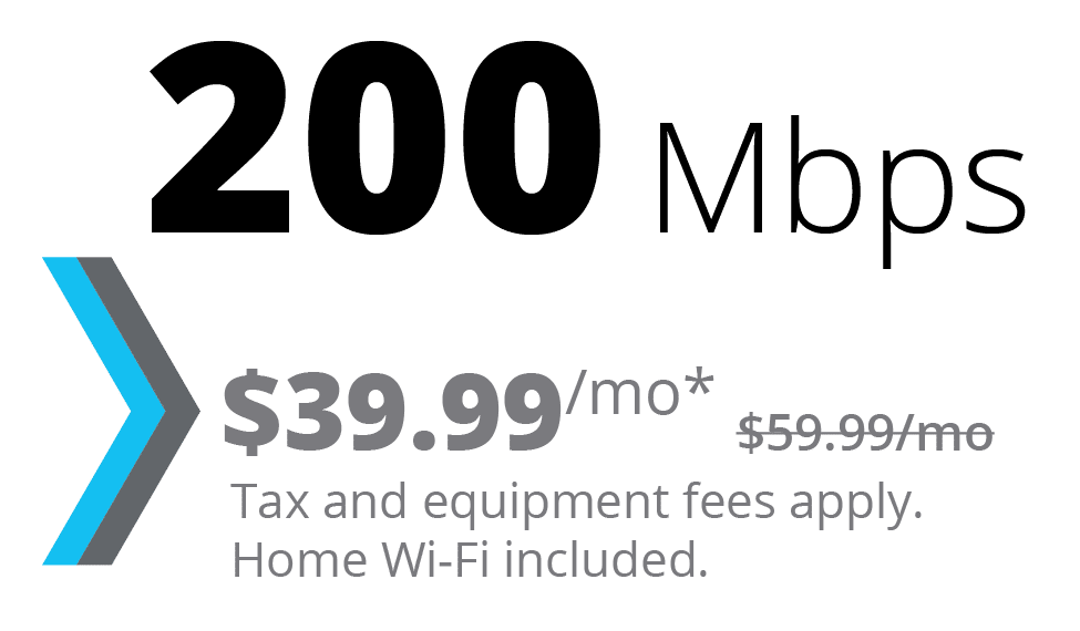 Home Internet 200 Mbps