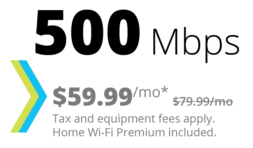 Home Internet 500 Mbps