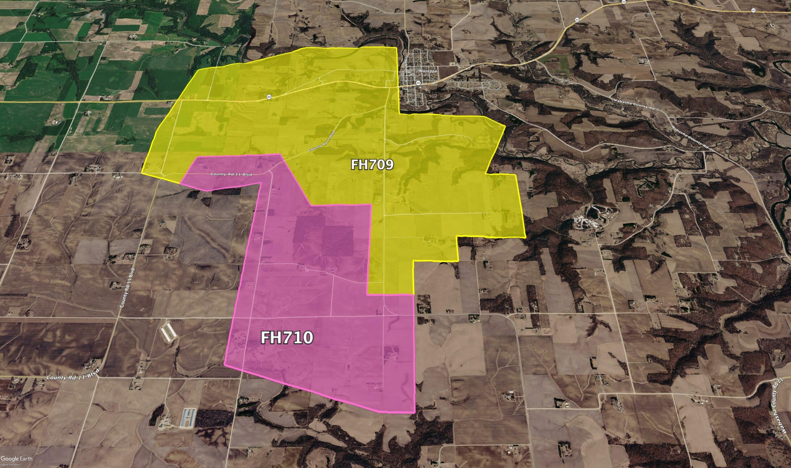Goodhue Fiber Map