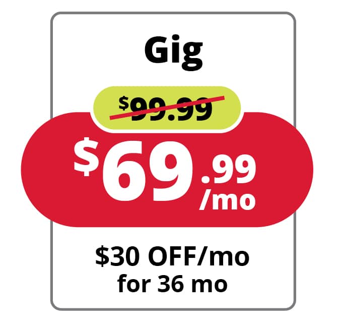 Fiber Internet Gig